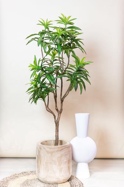 Kunstplant - Dracaena - Drakenboom - 130 cm  BotanicBridge