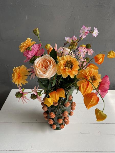 Kunstbloemen - Boeket L - Orange Summer - 80cm  BotanicBridge