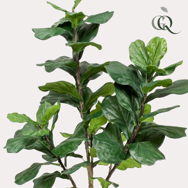 Kunstplant - Ficus Lyrata - Tabaksplant - 180 cm  BotanicBridge