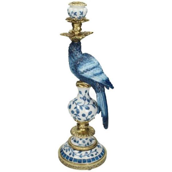 Kandelaar - Dutch Blue Parrot ↑ 40 cm - Rechts  BotanicBridge