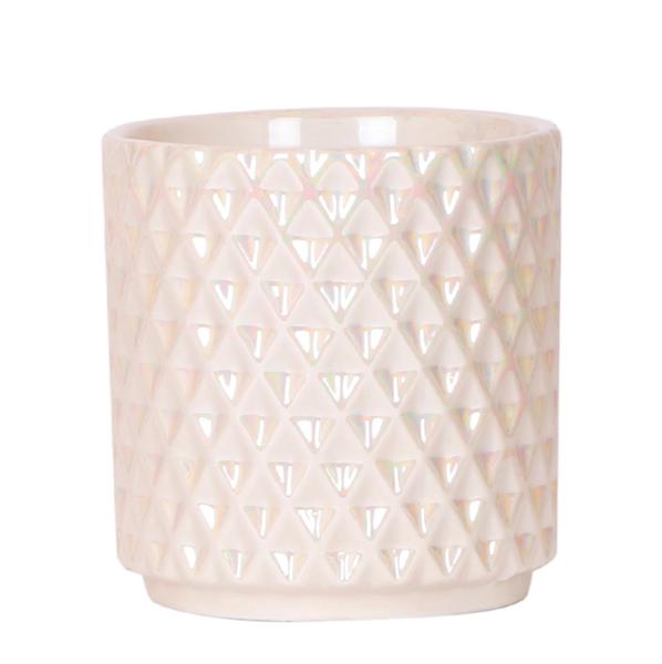 Kolibri Home | Diamond pearl sierpot - Travertine - Ø9cm  BotanicBridge