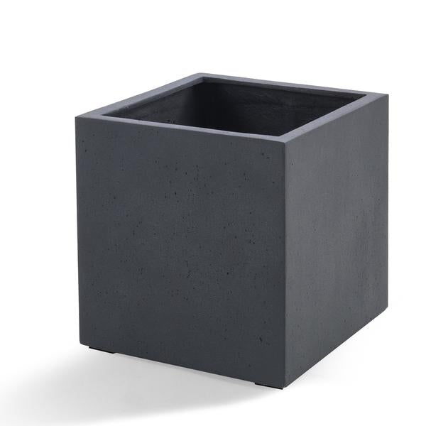 Pot Grigio Cube Antraciet - D40 x H40  BotanicBridge