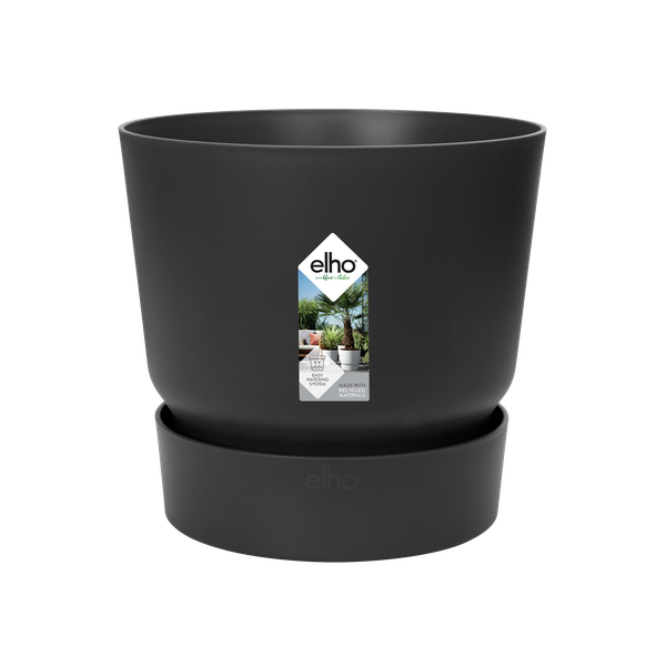 Pot elho Greenville Round zwart - D30 x H28  BotanicBridge