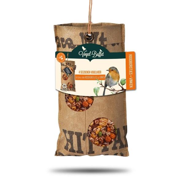 Bird-buffet | Rags feeder | 300 gram - Roodboorstjes & Vinken  BotanicBridge