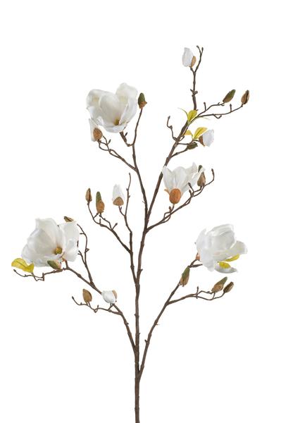 Kunstbloemen Solo - Crème - Magnolia Branches - x 4 - 105cm  BotanicBridge