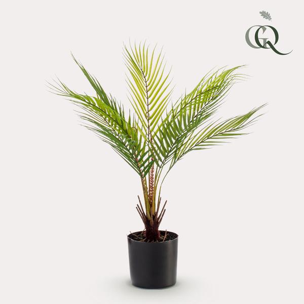 Kunstplant - Chamaedorea - Bergpalm - 50 cm  BotanicBridge