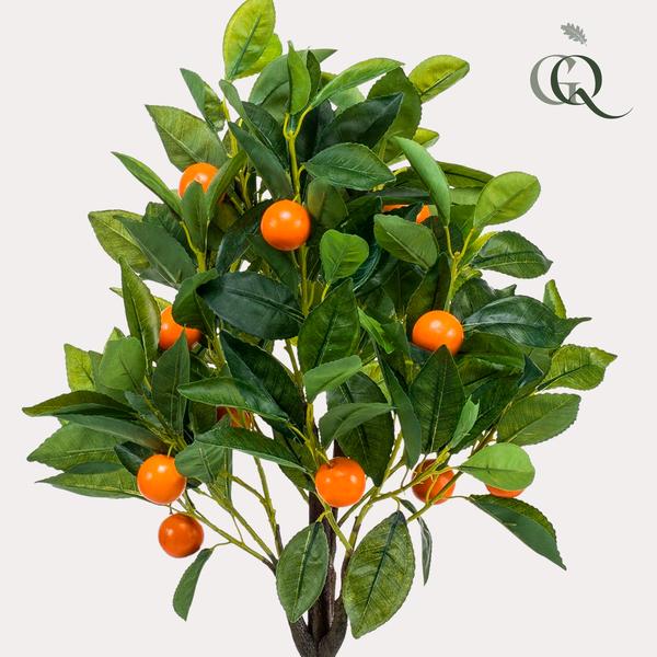 Kunstplant - Citrus Sinensis - Sinaasappelboom - 75 cm  BotanicBridge